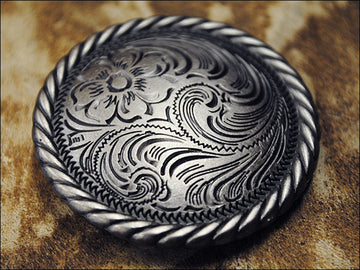 Floral Carvedberry Saddle